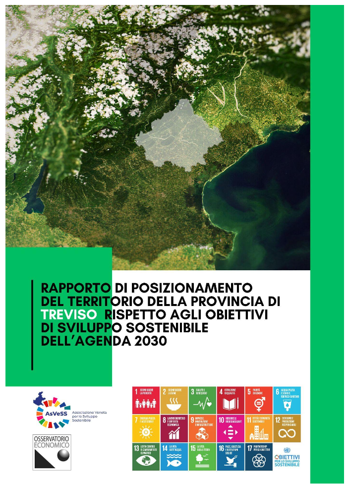 Report di posizionamento del territorio della Provincia di Treviso rispetto agli obiettivi di sviluppo sostenibile dell’Agenda 2030